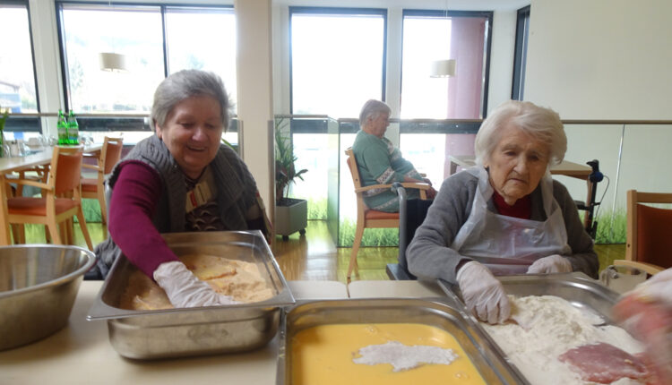 Schnitzel surprise at the SeneCura