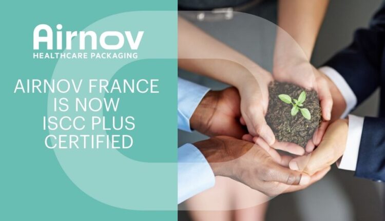 Airnov France is now ISCC PLUS certified.
