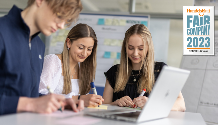 NETZSCH Named "Fair Company" for the Twelfth Time in a Row.