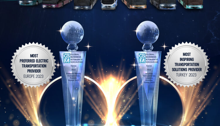 Karsan's Success in Electric Public Transportation Continues to Be Crowned with Global Awards!