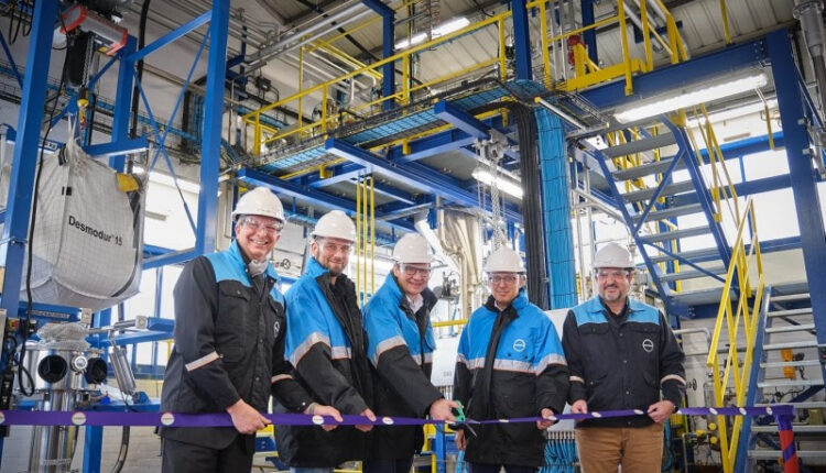 Covestro launches a new production line
