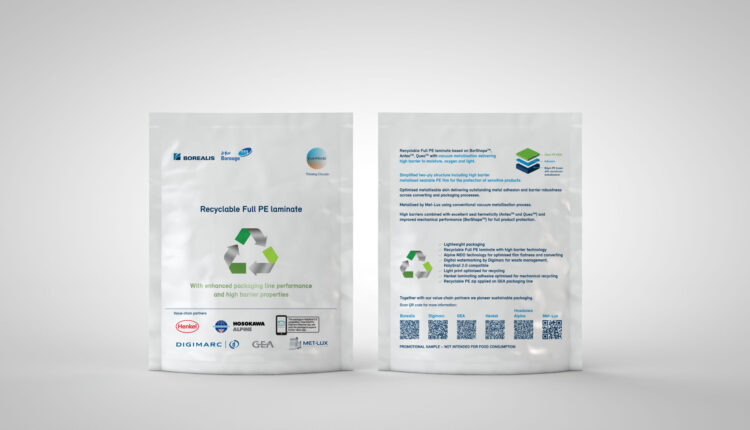 Borealis and Borouge to present fully recyclable monomaterial pouch solutions at K 2022