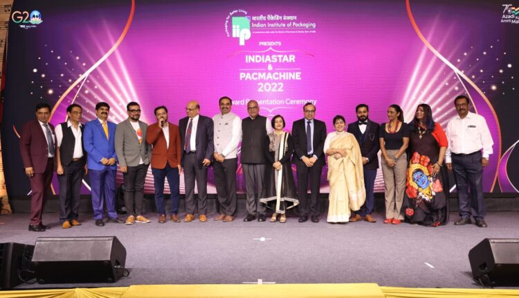 Indian Institute of Packaging (IIP) Acknowledges the Indian Packaging fraternity with the Most Renowned INDIASTAR and PACMACHINE Awards