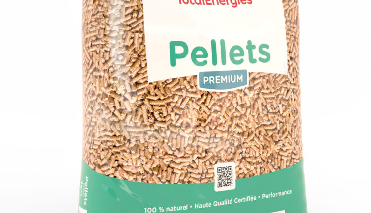 TotalEnergies Premium Wood Pellets Packaging Now Made of 50% Recycled Polymers from the RE:Clic Range.